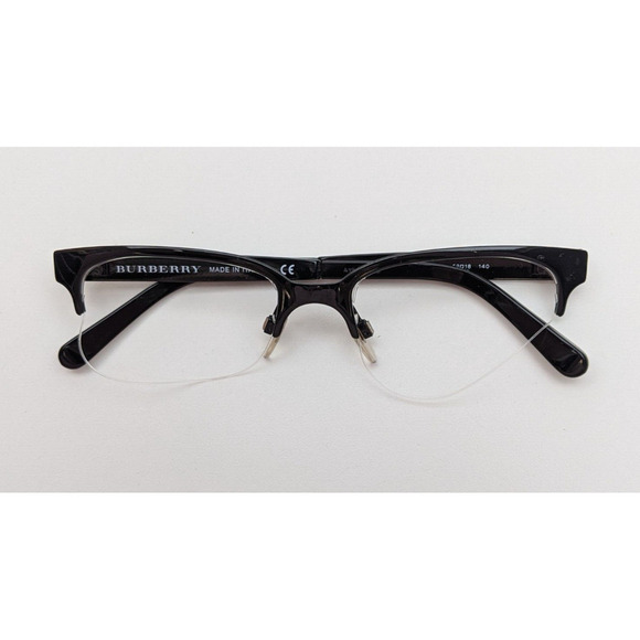 🕶️Made in Italy! Burberry B1253 1180 Eyeglasses 52/18 140 /KAE418🕶️​ - Picture 1 of 9